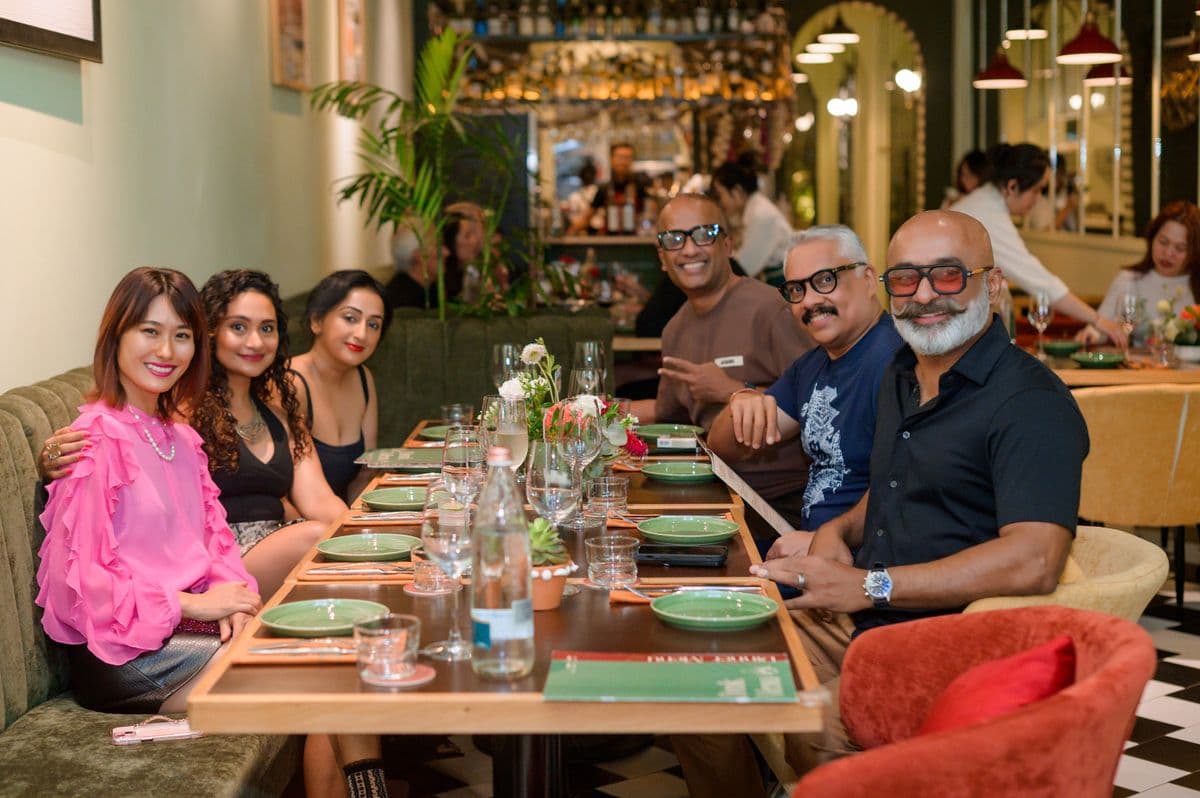 Guests enjoying La Lola Saigon Mediterranean restaurant - 2