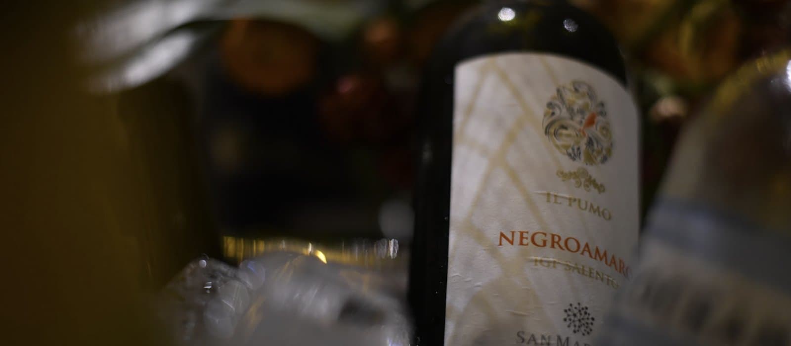 Wine glasses toasting