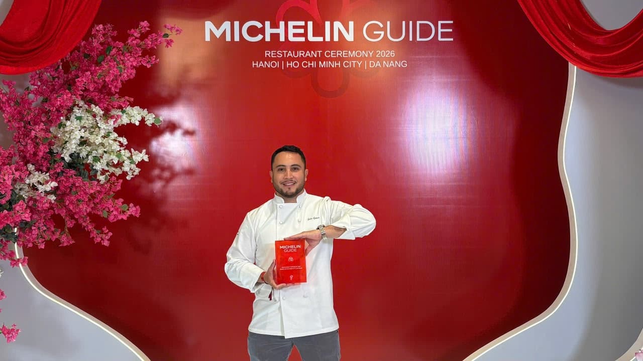 Chef Julio at the Michelin Guide Ceremony 2026